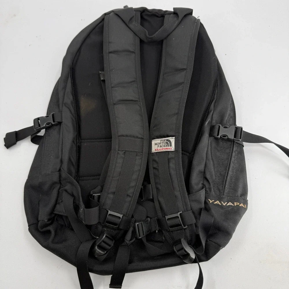 The North Face Yavapai Backpack Unisex OS Black Hiking School Daypack Bag